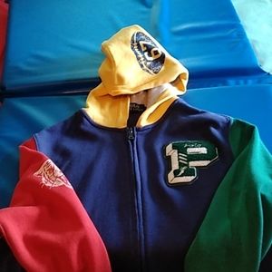 RL POLO colorblock hoody